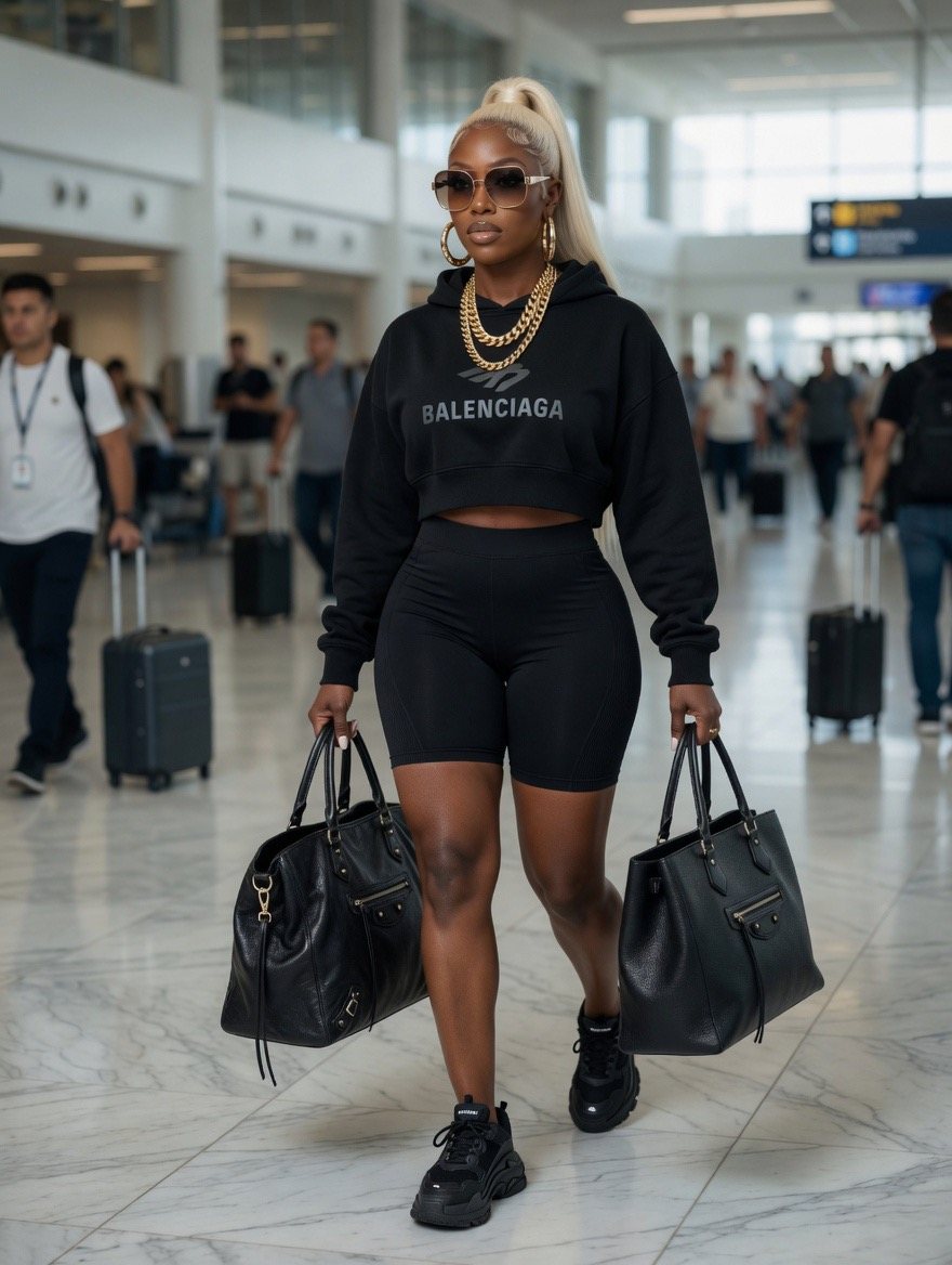 Airport Rich Girl placeholder visual