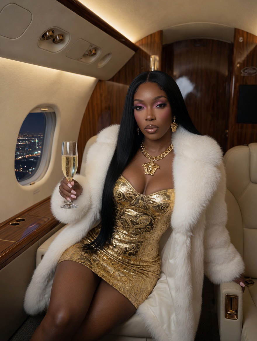 Private Jet Gold placeholder visual